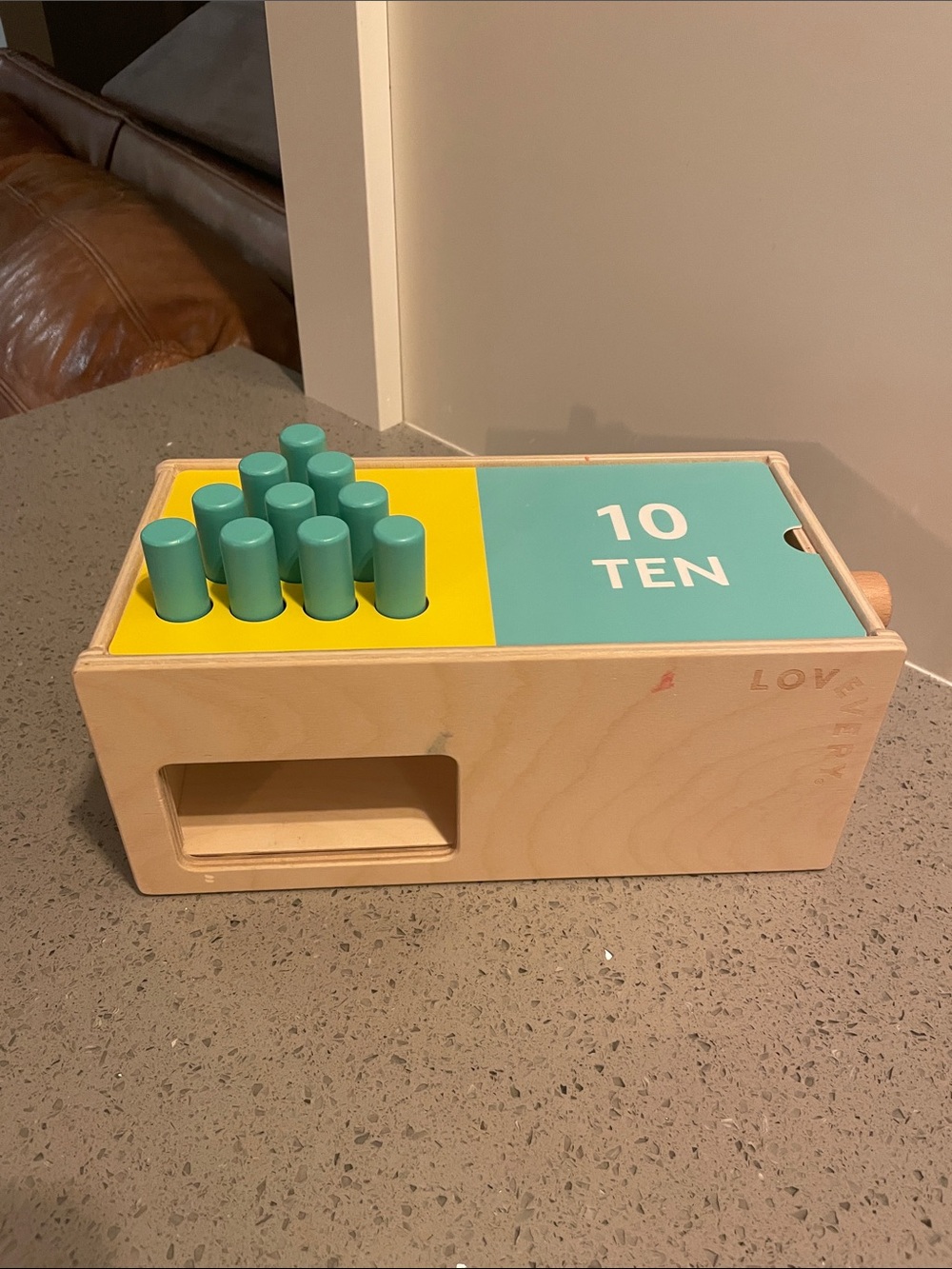 Lovevery Wooden Counting Box